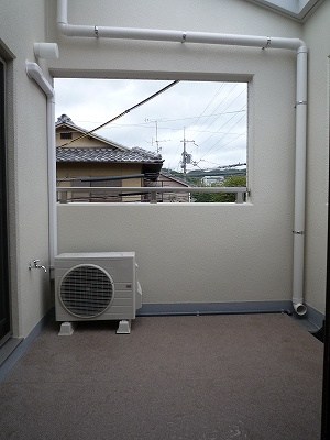 グリーンヒル北白川West ベランダ