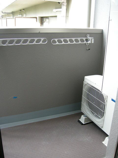 グランコスモ出町 ベランダ