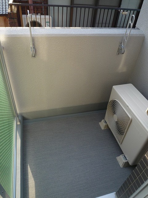 グランコスモ今出川 ベランダ