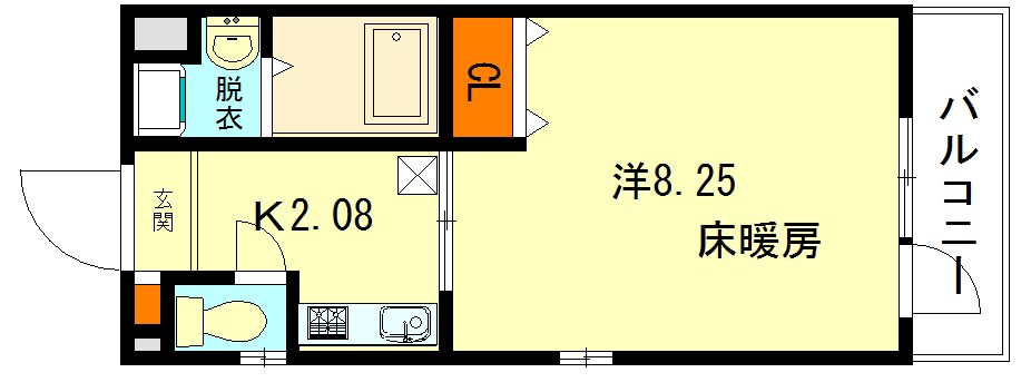 グリーンヒル小山 間取り図