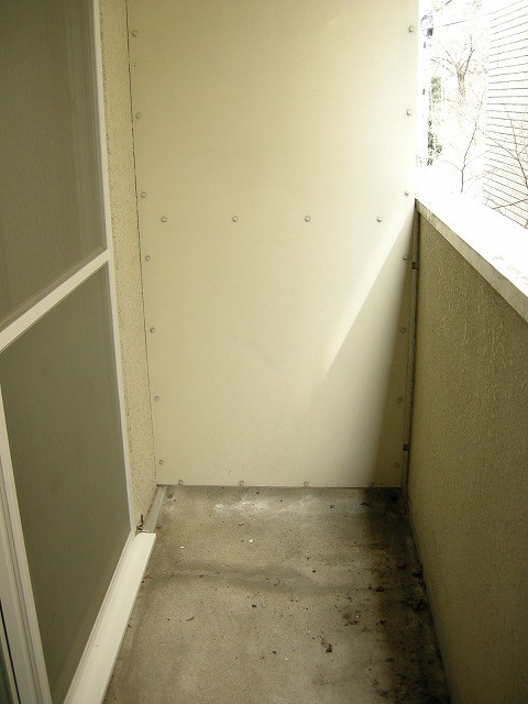 コスモハイツ百万遍 ベランダ