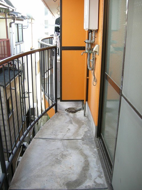 鴨東ハイツ ベランダ