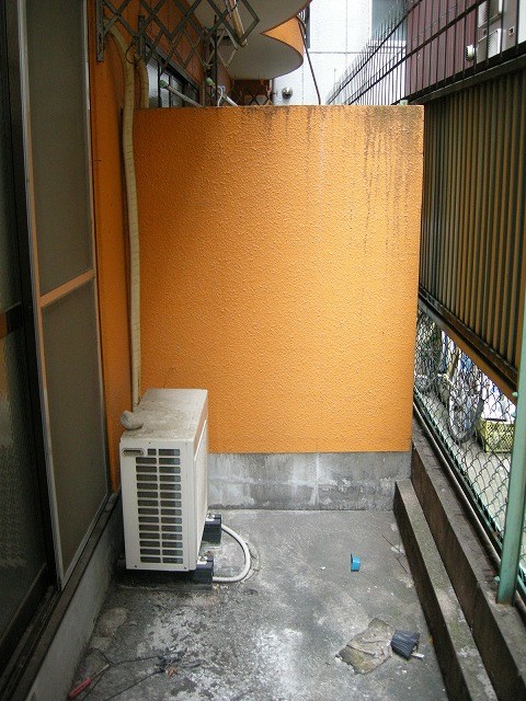 鴨東ハイツ ベランダ