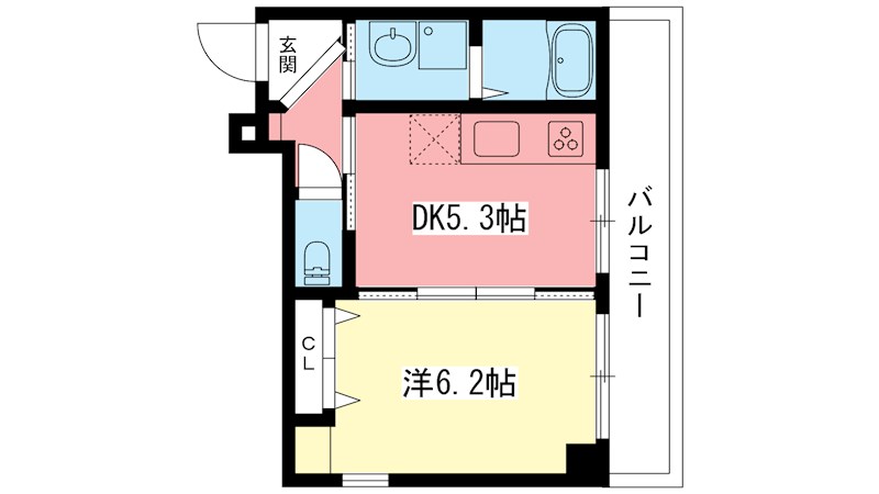 グリーンヒル塔ノ段 間取り図