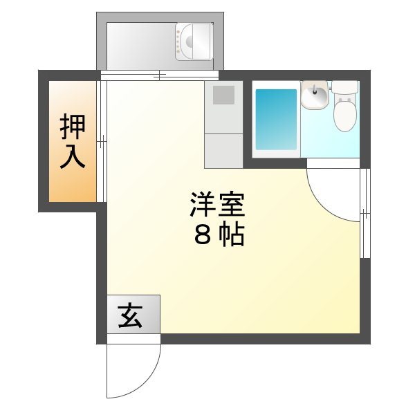 柳澤アパート 間取り