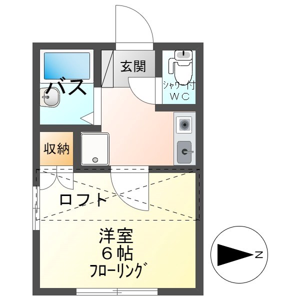 メープル上田I 間取り