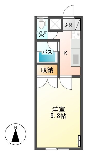 常磐城マンション 間取り