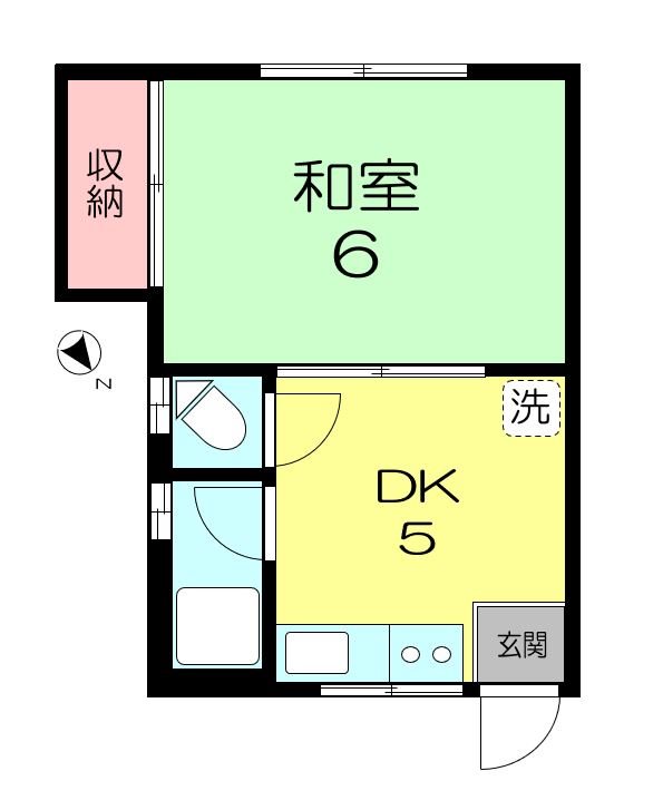 第2コーポ神宮 間取り