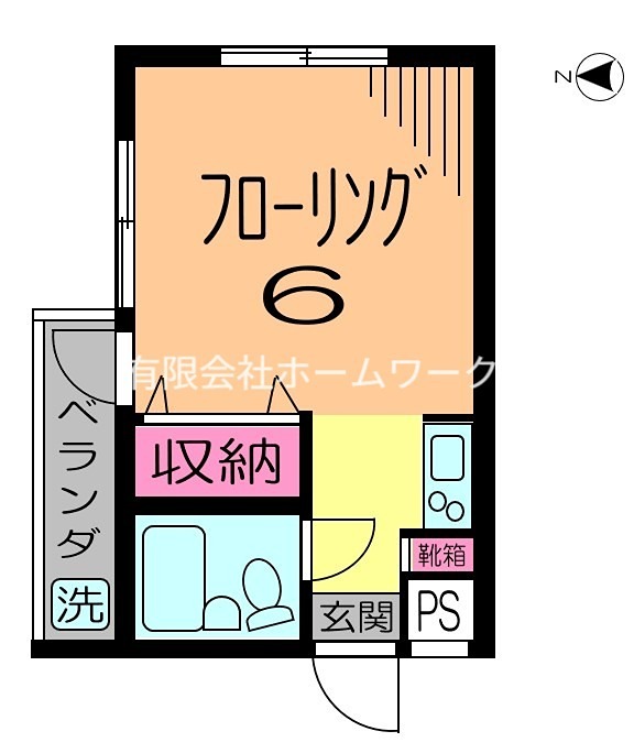 ガーデンハイム弥生 間取り
