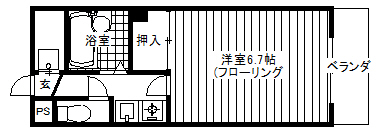 ハイブリッジ日野 間取り