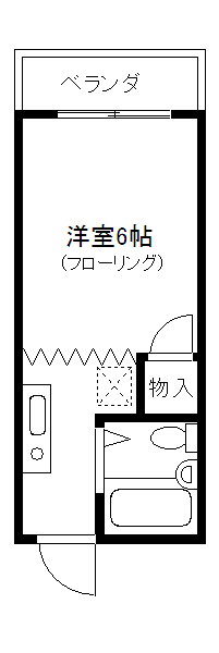 東京都立川市高松町２丁目 間取り