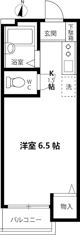 オプティ赤塚 間取り