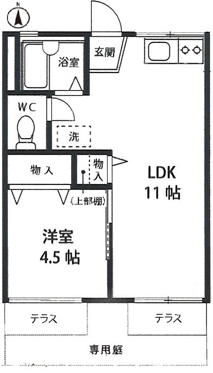 サンハイツときわ台 間取り