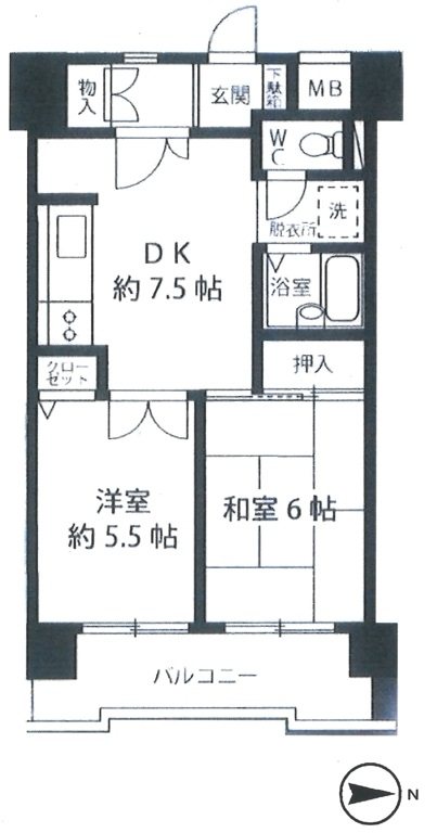 ＫＯＹＯハイツ 間取り