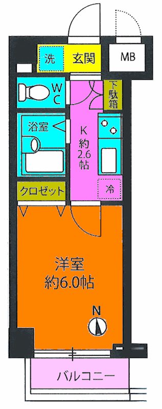 レジデンス常盤台 間取り