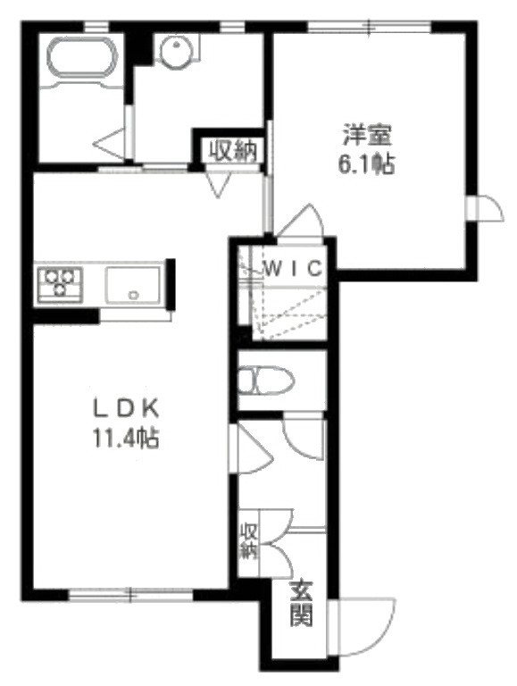 ヴィラーチェときわ台壱番館 間取り