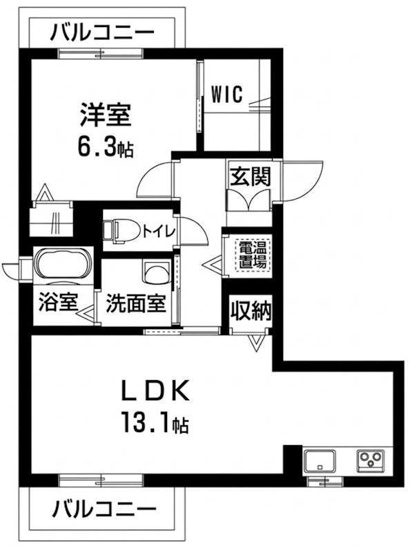 サンヒルズ光陽 間取り