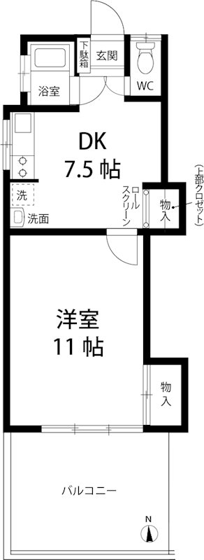 ウイスタリア常盤台 間取り