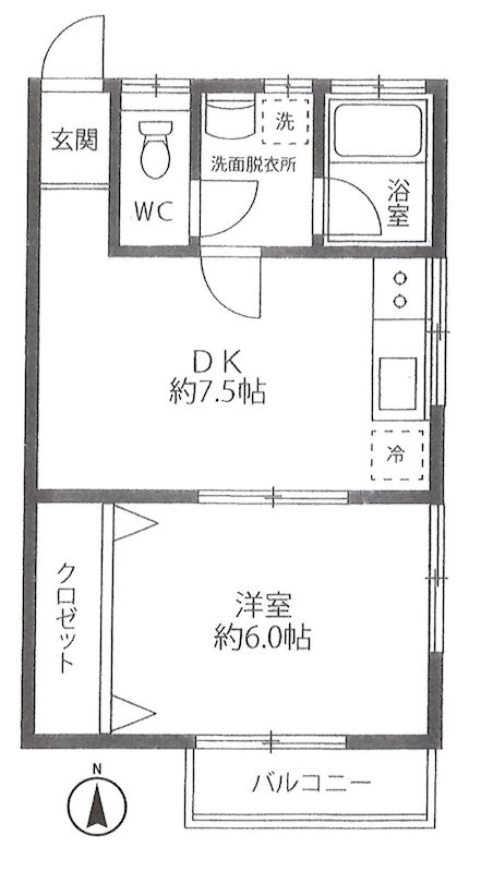 ディアコート常盤台 間取り