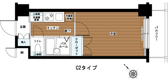 フェニックス三軒茶屋 間取り