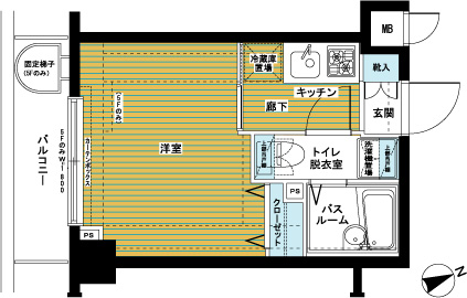フェニックス新橋 間取り