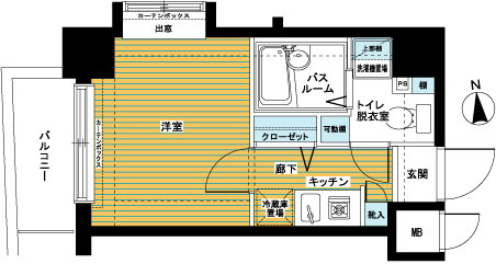 フェニックス桜上水弐番館 間取り