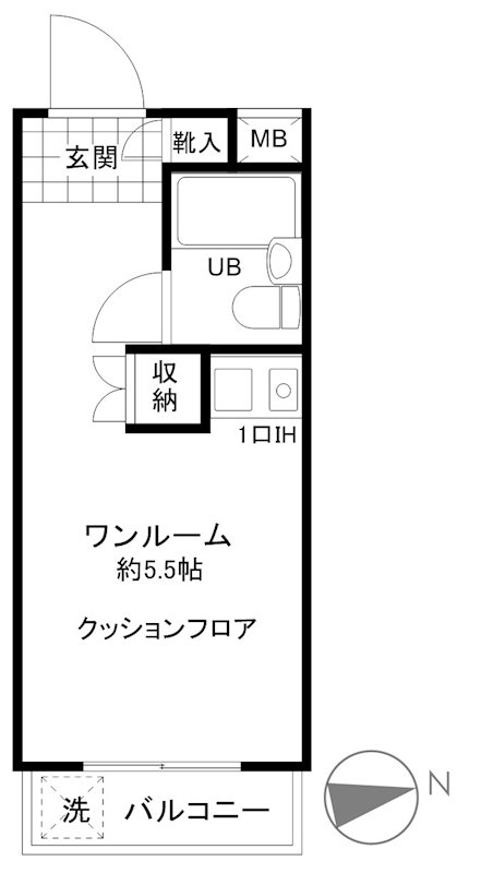 セントヒルズ一ツ橋学園 間取り