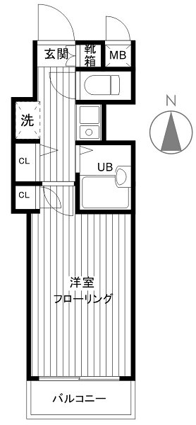 フェニックス新高円寺 間取り