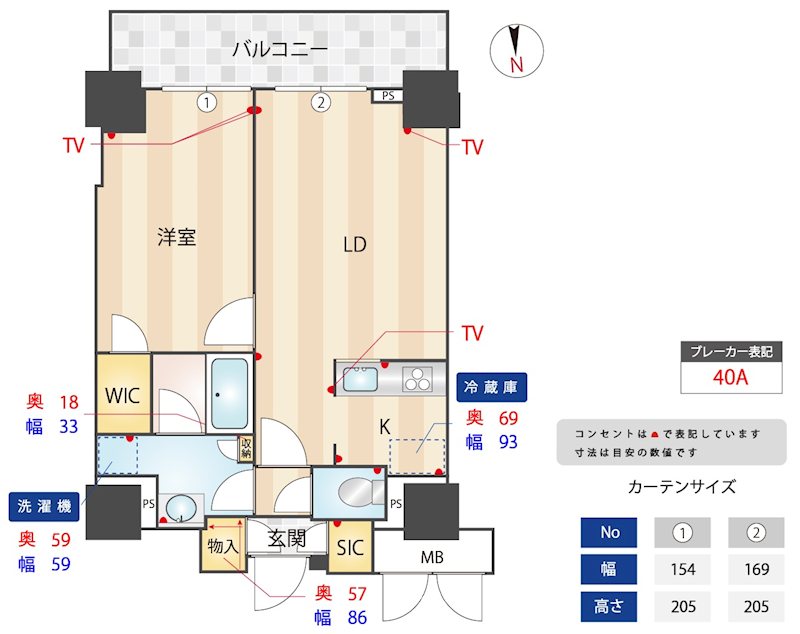 フェニックス西参道タワー 間取り