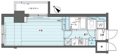フェニックス新横濱参番館 間取り