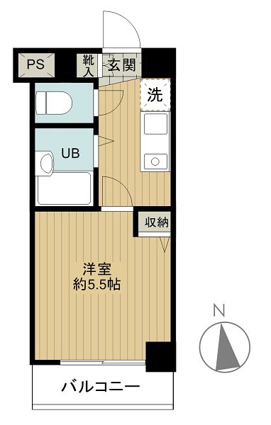 スカイコート高田馬場第5 間取り
