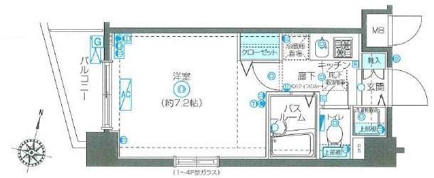 フェニックス新川崎 間取り