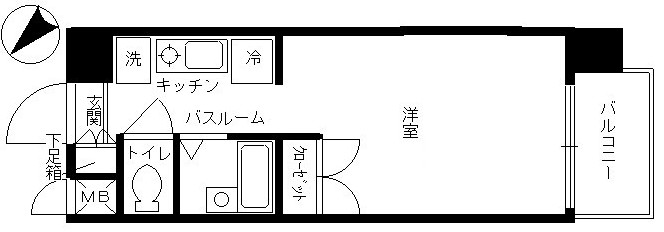 フェニックス大塚駅前 間取り