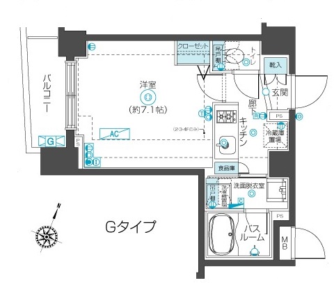 フェニックス西蒲田 間取り