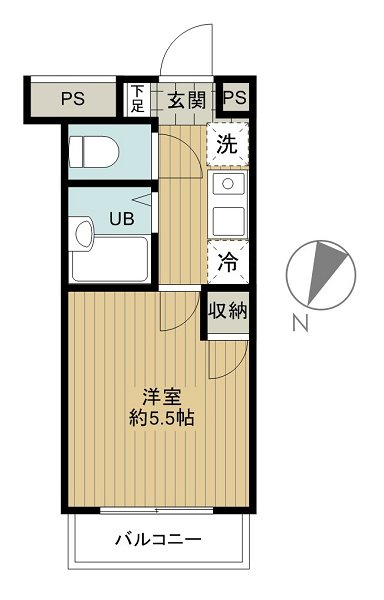 スカイコート新宿落合第６ 間取り