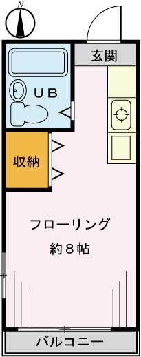 ラフォーレ高井戸２ 間取り図