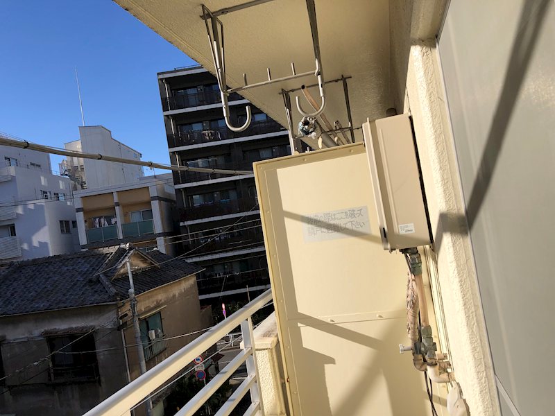 第１カスヤハイツ ベランダ