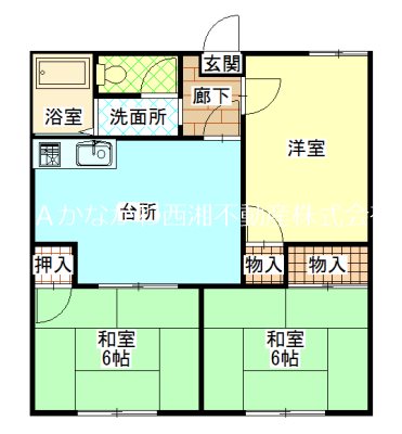 サニーハイツ小沢 間取り