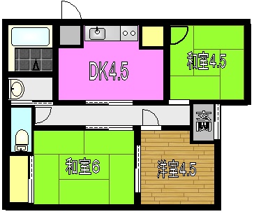 浜野貸家 間取り