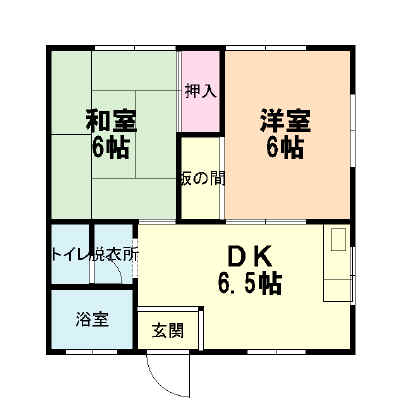・マリンコーポＫ２ 間取り