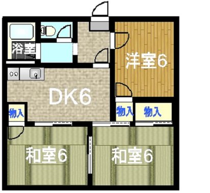 サニーハイツ小沢 間取り
