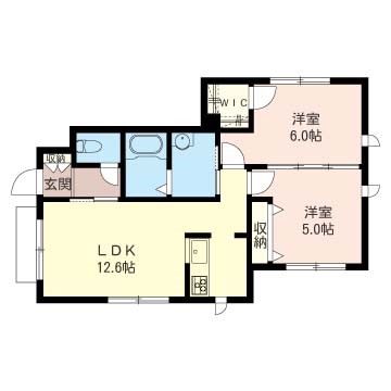 Laurier South 101号室 間取り