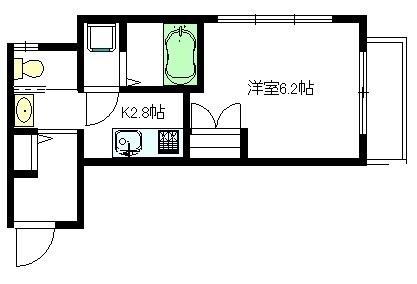 イデアルアパートメント北沢 301号室 間取り