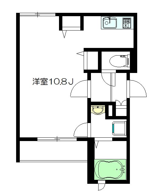 クレール北沢 間取り