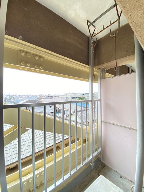 上馬柏ビル ベランダ