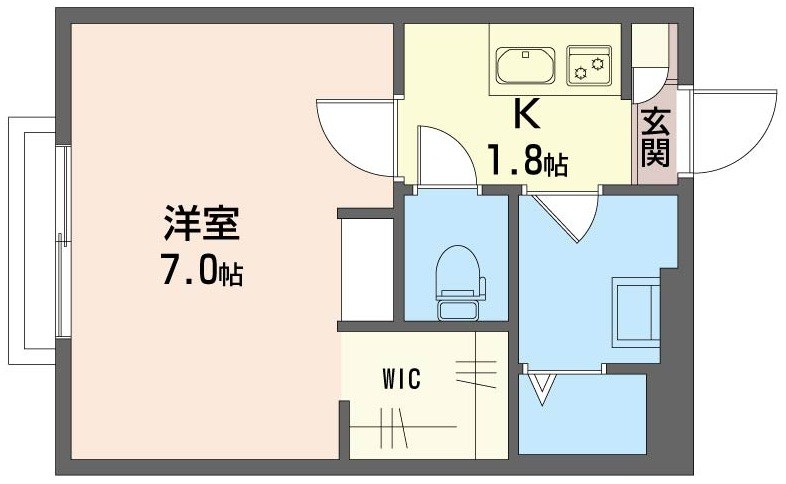 Ｗest　Ｈouse 間取り図