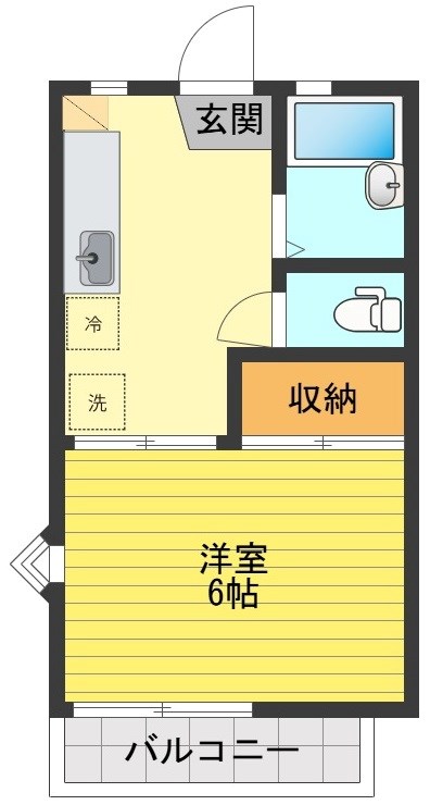 コートアケイシア 間取り図