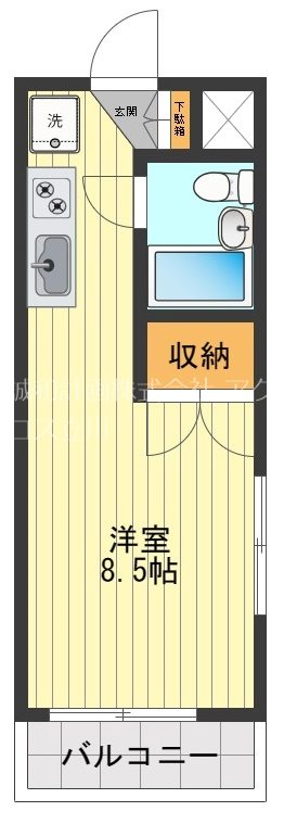 メゾンヴェルト 間取り図