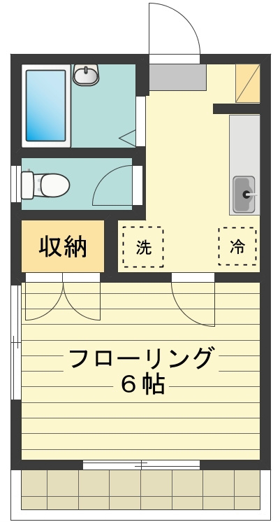 グランメールＫ 間取り図