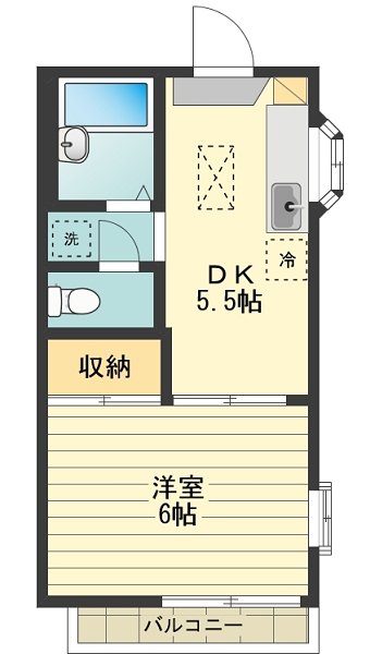 ハウスＫ＆Ｍ 間取り図
